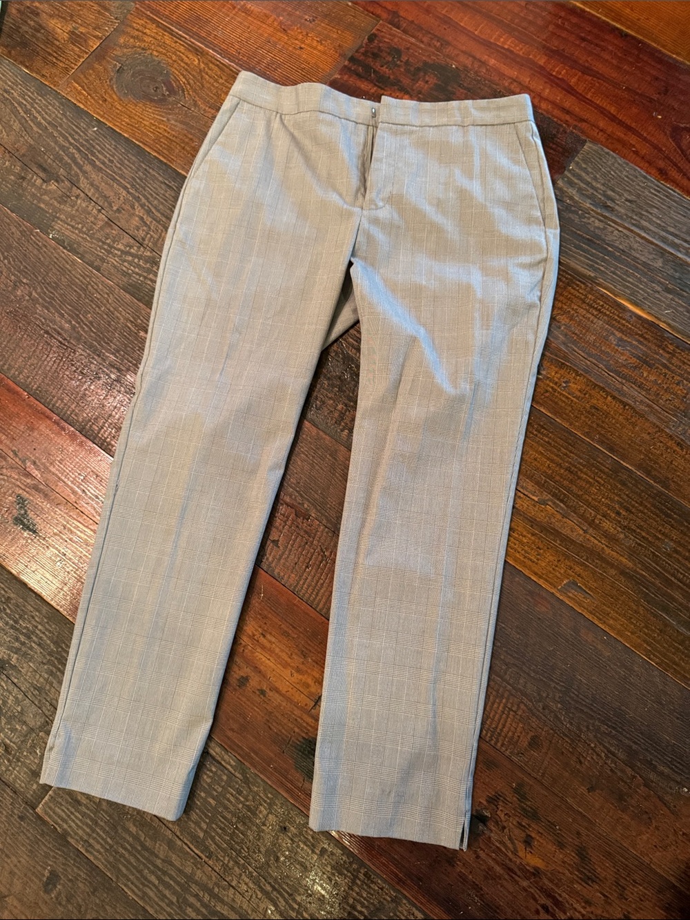 Zara Light Gray Women's Tailored Trousers